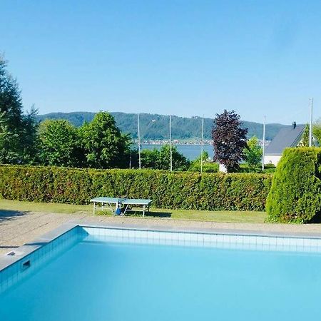 Die Seeblume - Ferienwohnung Mit Pool Und Seeblick Bodman-Ludwigshafen Buitenkant foto
