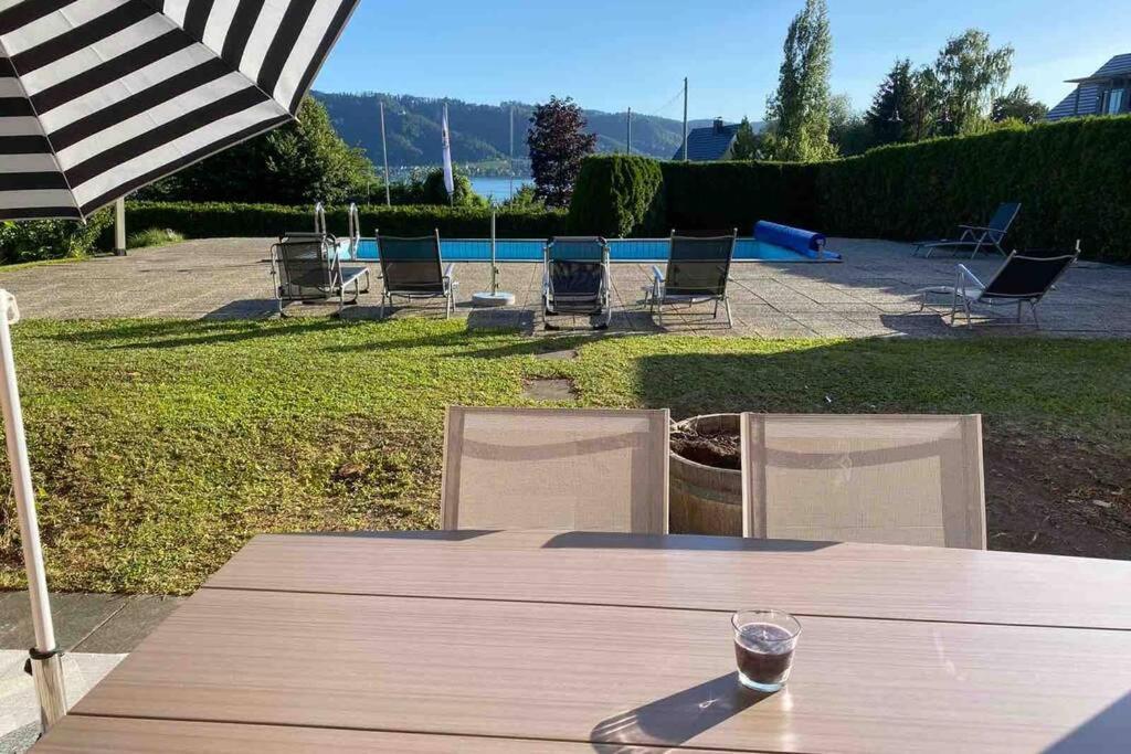 Die Seeblume - Ferienwohnung Mit Pool Und Seeblick Bodman-Ludwigshafen Buitenkant foto